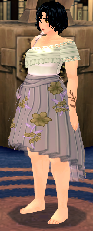 Equipped Summer Island Hopper Dress (F) viewed from an angle