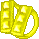 Inventory icon of Spiked Knuckle (Yellow)
