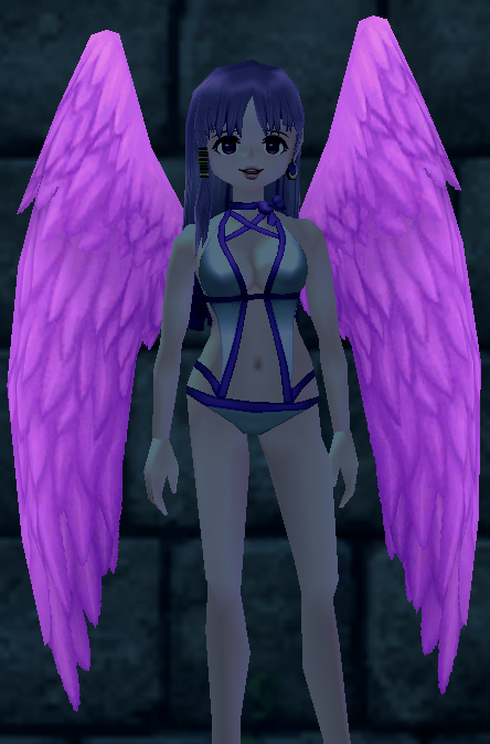 Purple Angel Wings Equipped Front Night.png
