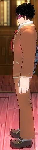 Equipped Giant Mabinogi School Uniform (M) viewed from the side