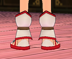Equipped Nosuri's Shoes viewed from the back