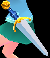 Sheathed Battle Short Sword