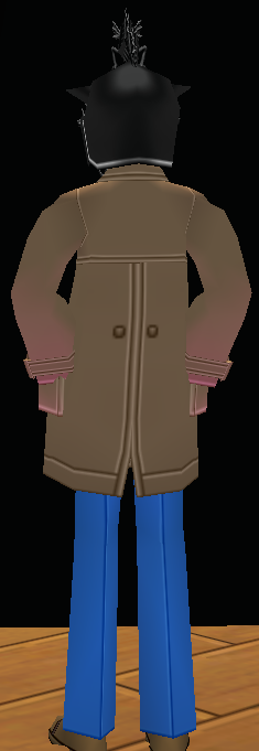 Equipped Duffel Coat (M) viewed from the back