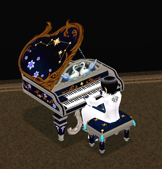 Seated preview of Milky Way Piano