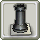 Building icon of Homestead Chess Piece - Black Rook and White Square