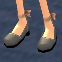 Equipped Maid Shoes (For Female Partners) viewed from an angle