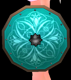 Equipped Targe Shield