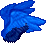 Icon of Blue Crane Wings