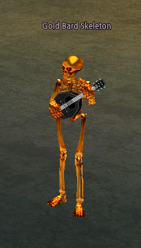 Picture of Gold Bard Skeleton