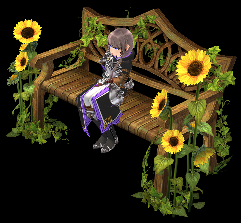 Seated preview of Sunflower Bench