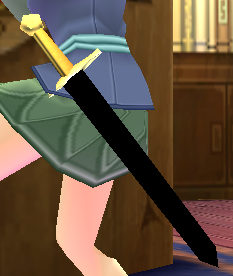 Sheathed Short Sword