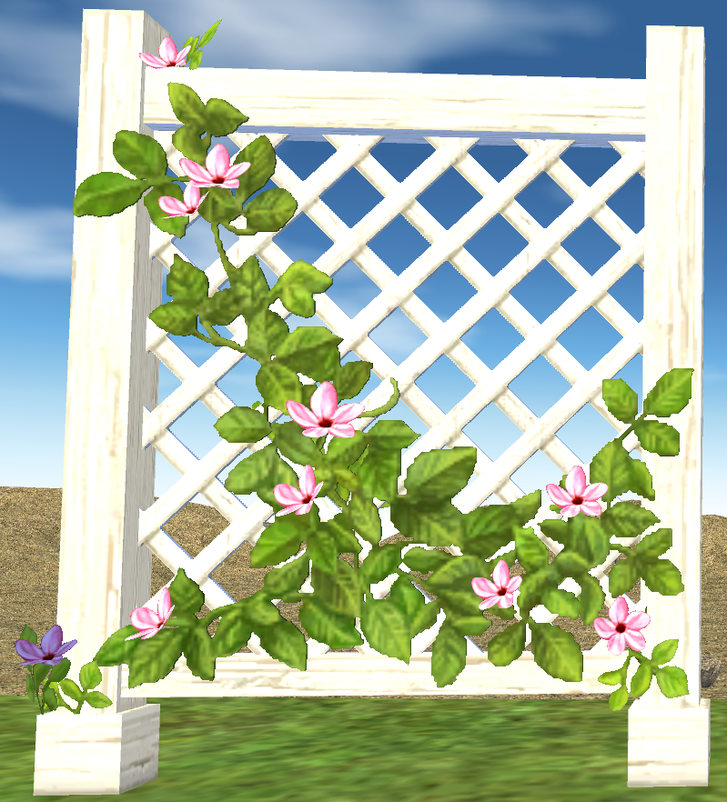 Building preview of Homestead Floral Garden Trellis