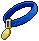 Inventory icon of Blue Collar of Mana (Pet)