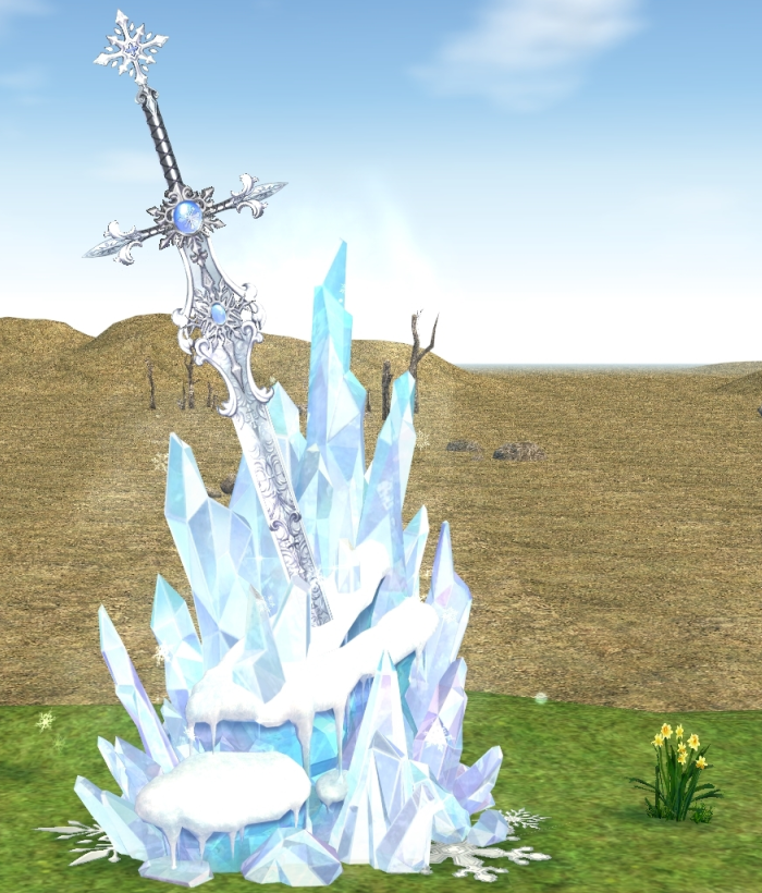 Building preview of Homestead Sleeping Frost Greatsword