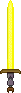 Inventory icon of War Sword (Yellow Blade)