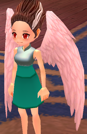 Baby Pink Angel Wings Equipped Angled.png