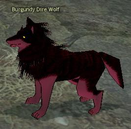 Picture of Burgundy Dire Wolf (Hardmode)