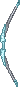 Inventory icon of Highlander Long Bow (Sky Blue White)