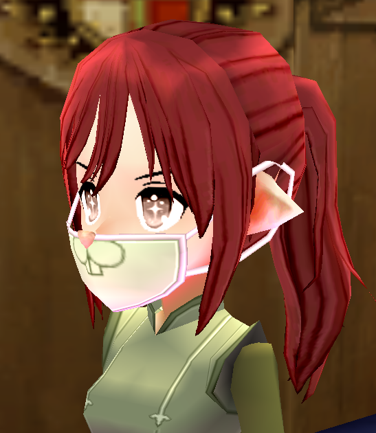 Bunny Face Mask (Face Accessory Slot Exclusive) - Mabinogi ...