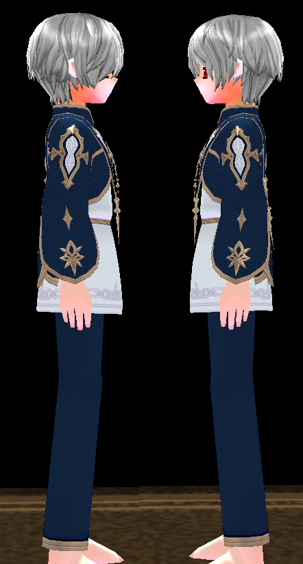 Equipped Seraphic Harmony Attire (M) viewed from the side