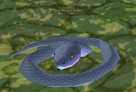 Picture of Blue Poison Snake