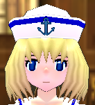 Equipped Sailor Hat (F) (Default) viewed from the front