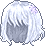 Icon of Snowy Crystal Wig and Hairpiece (F)