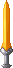 Inventory icon of Beholder's Sword (Orange Blade)