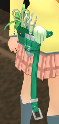 Equipped Florist's Toolbelt viewed from an angle