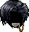 Icon of Snow Prince Wig and Monocle (M)