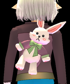 Sheathed Dapper Bunny Puppet