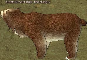 Picture of Brown Desert Bear
