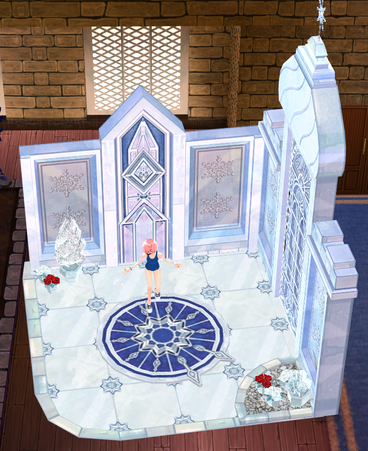 Seated preview of Winter Royal Garden Studio Set