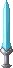 Inventory icon of Beholder's Sword (Blue Blade)