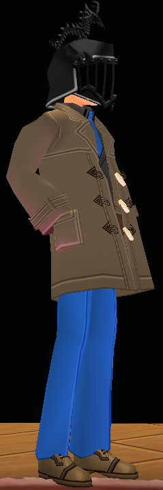 Equipped Duffel Coat (M) viewed from an angle