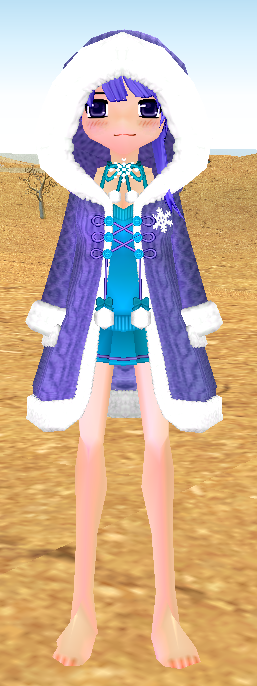 Fluffy Arctic Fox Outfit (F) - Mabinogi World Wiki