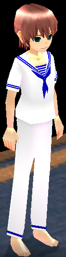 Equipped Sailor Uniform (M) (Default) viewed from an angle