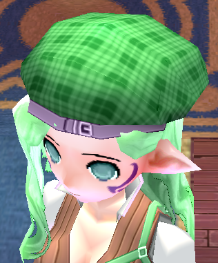 Equipped Bat Hat (No Wings) viewed from an angle