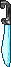 Inventory icon of Falcata (Blue Blade)