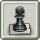 Building icon of Homestead Chess Piece - Black Pawn and White Square