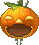 Smiley Pumpkin Head Mask