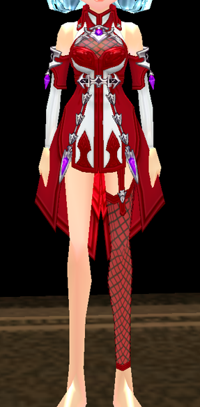 Equipped Eiren Chain Slasher Outfit (F) viewed from the front