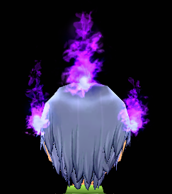 Equipped Void Oath Halo viewed from the back