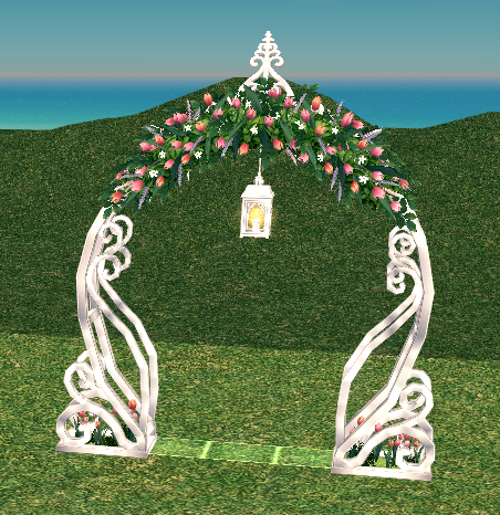 Building preview of Homestead Twinkling Lights Tulip Arch