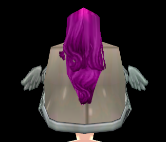 Equipped Colossus Helm viewed from the back