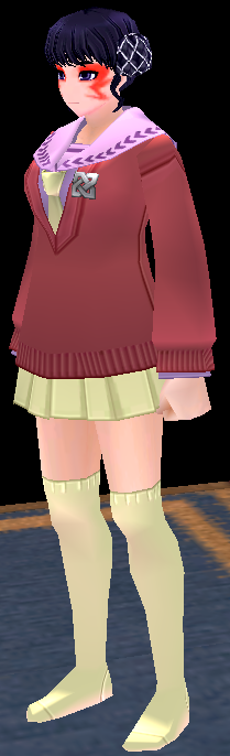 Summer School Uniform (Giant F) Equipped Angled.png