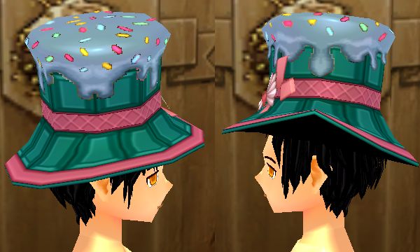 Waffle Wizard Wig and Hat - Mabinogi World Wiki