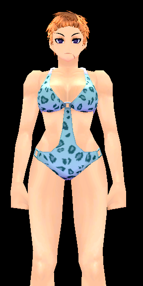 Equipped Giant Wild Swimsuit (F) viewed from the front