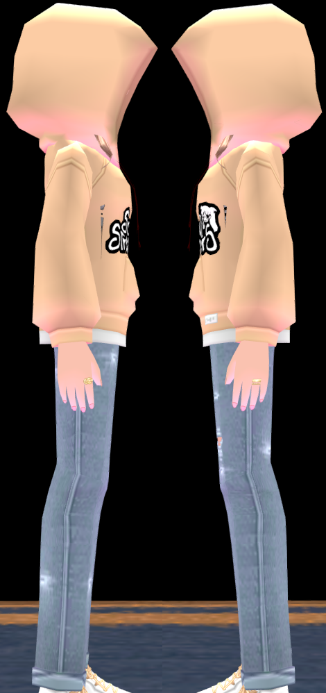Soul Streamer Everyday Hoodie (F) Equipped Side Hood Up.png