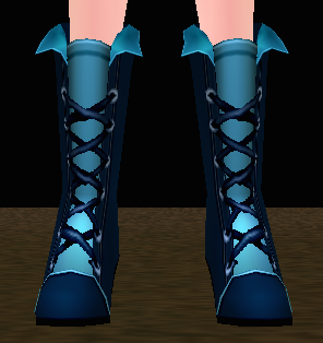 Equipped Magus Crest Boots (F) (Default) viewed from the front